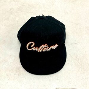 One size black culture snap back